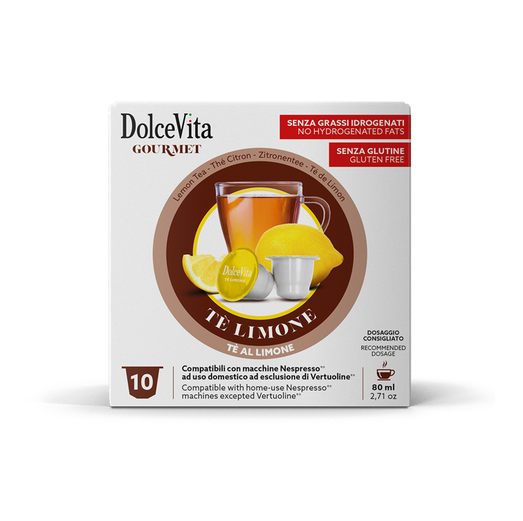 DolceVita Tè al limone per Nespresso®* (80 capsule)