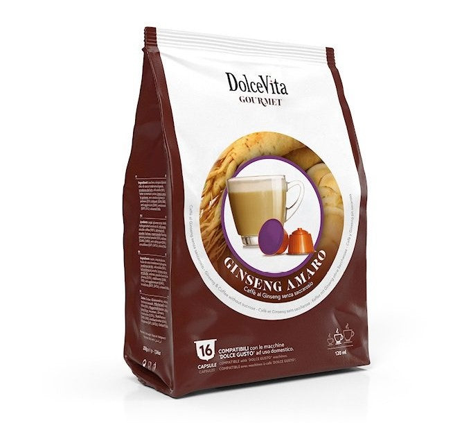 DolceVita Ginseng amaro per Nescafè®* Dolce Gusto®* (80 capsule)