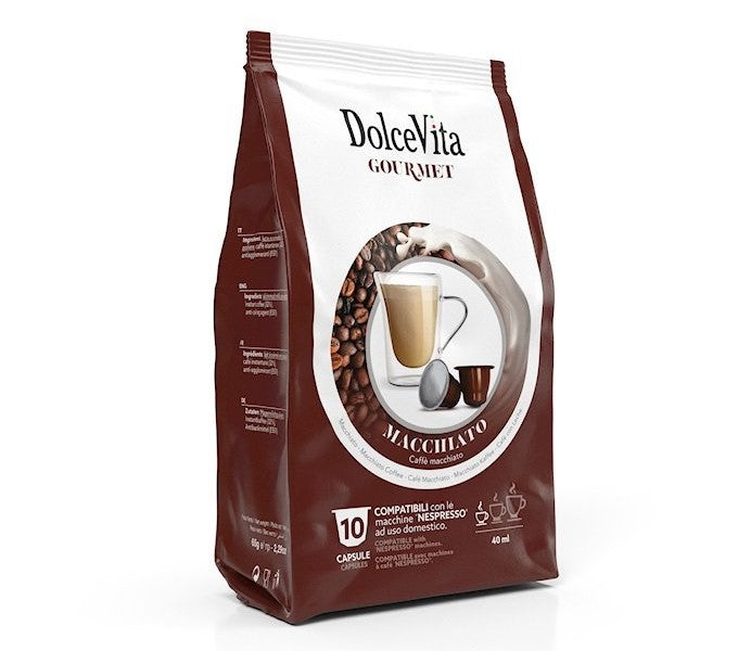 DolceVita Caffè macchiato per Nespresso®* (120 capsule)