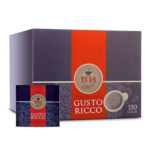Caffè ToDa Gattopardo Gusto RICCO (150 cialde ESE 44mm)