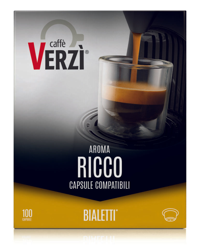 Caffè Verzì Aroma Ricco per Bialetti®* (100 capsule)