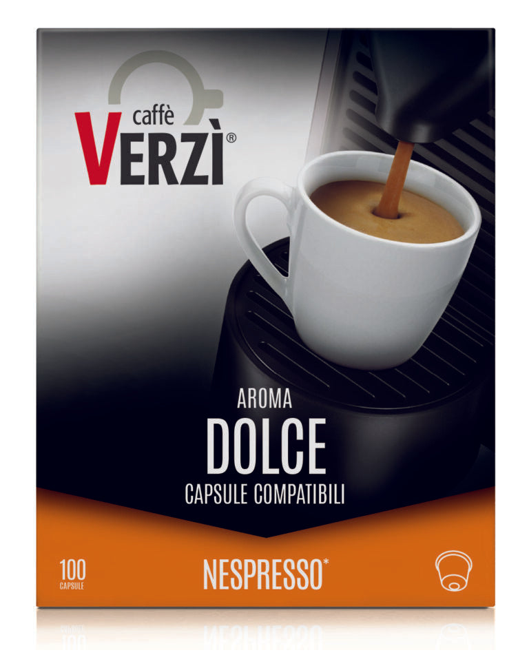 100 capsule Caffè Verzì Aroma Dolce per Nespresso®* – Caffelivery
