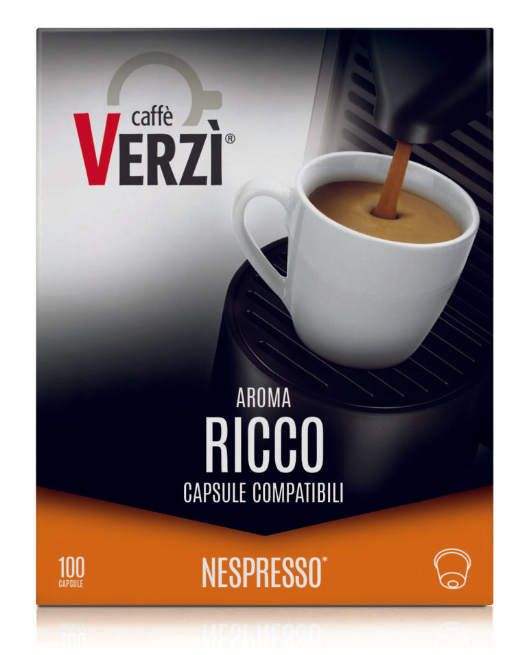 Caffè Verzì Aroma Ricco per Nespresso®* (100 capsule)