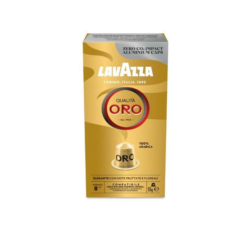 Lavazza Qualità Oro per Nespresso®* (100 Capsule in alluminio)