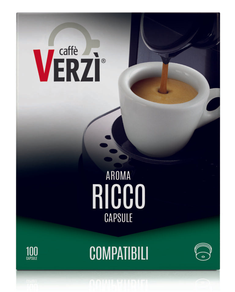 Caffè Verzì Aroma Ricco per Uno System®* (100 capsule)