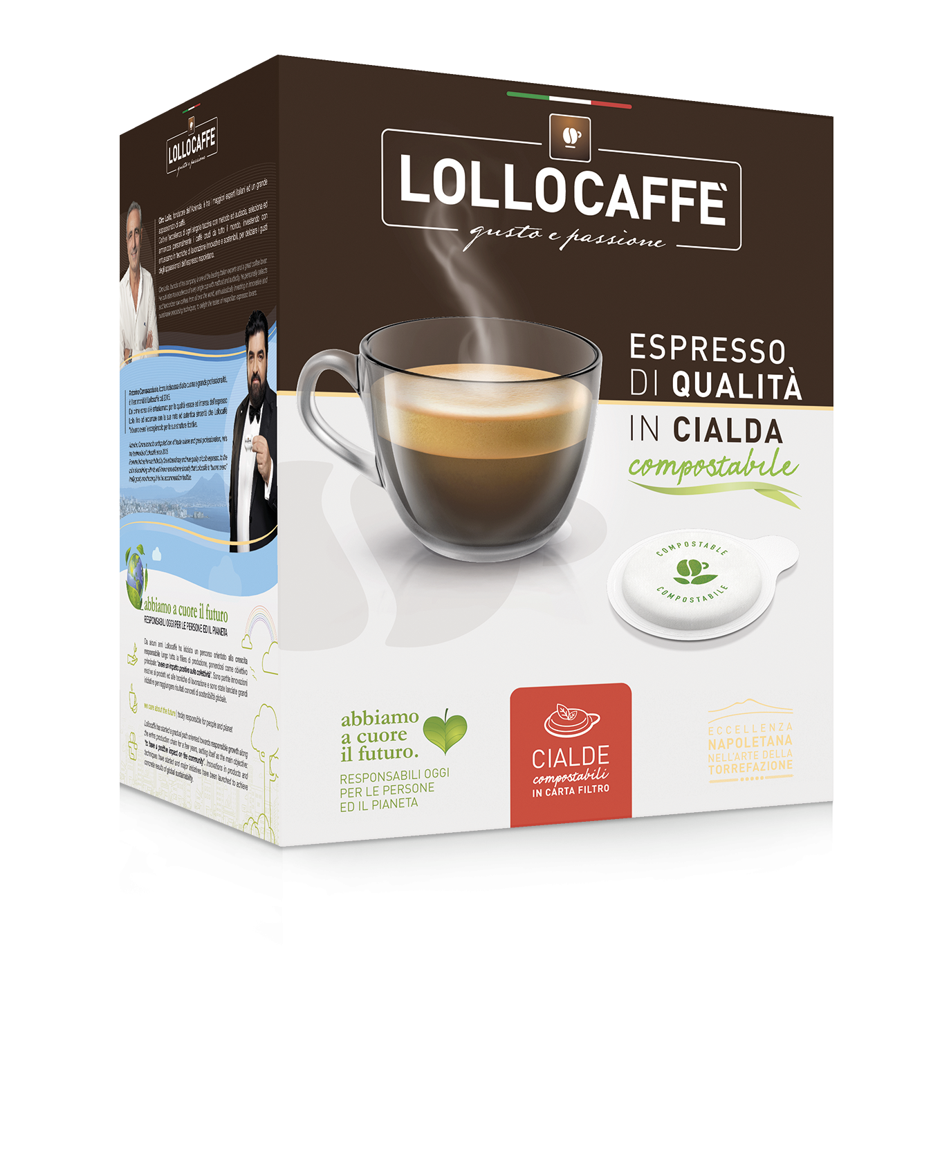 Lollo Caffè Miscela ARGENTO (100 cialde ESE 44mm)