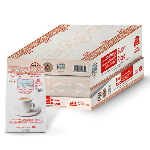 Caffè ToDa Gattopardo BUON RICCO per Nescafè®* Dolce Gusto®* (128 capsule)