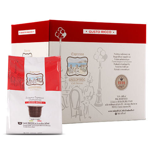 Caffè ToDa Gattopardo Gusto RICCO per Caffitaly®* (96 capsule)