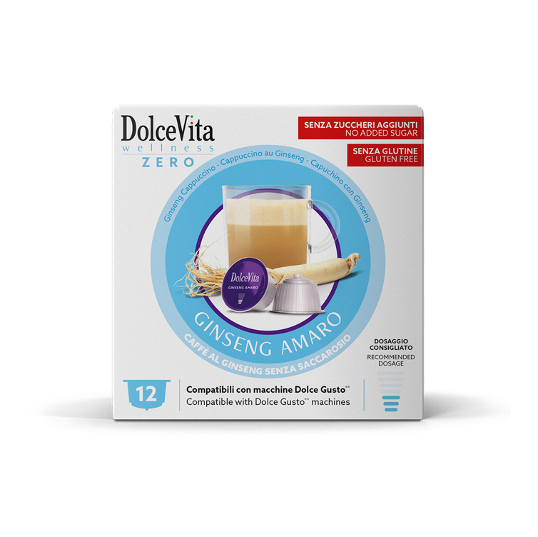 DolceVita Ginseng amaro per Nescafè®* Dolce Gusto®* (72 capsule)