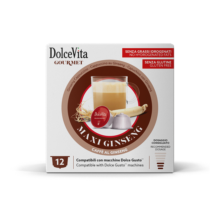 DolceVita Maxi Ginseng per Nescafè®* Dolce Gusto®* (72 capsule)