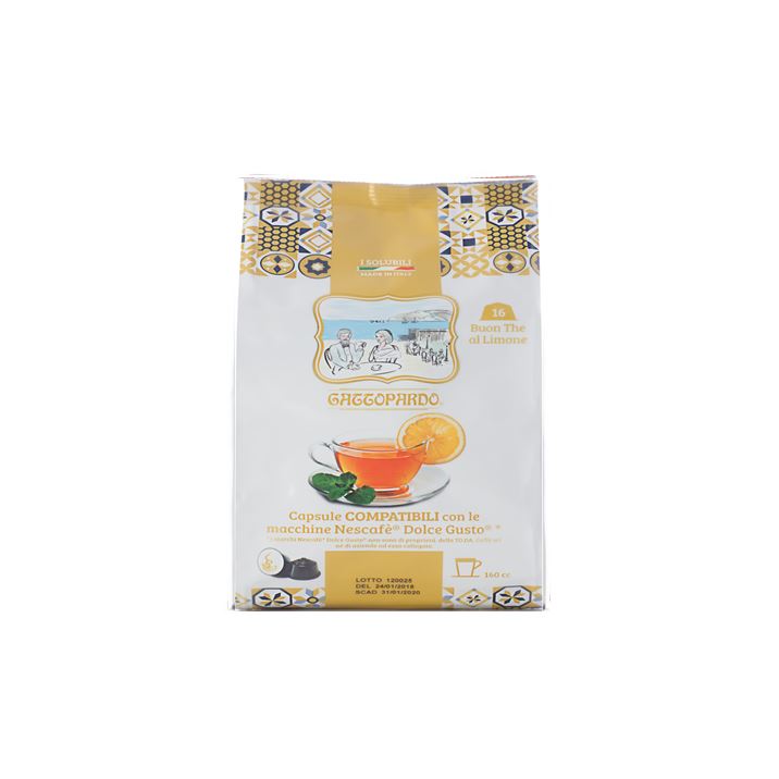 ToDa Gattopardo The al Limone per Nescafè®* Dolce Gusto®* (128 capsule)