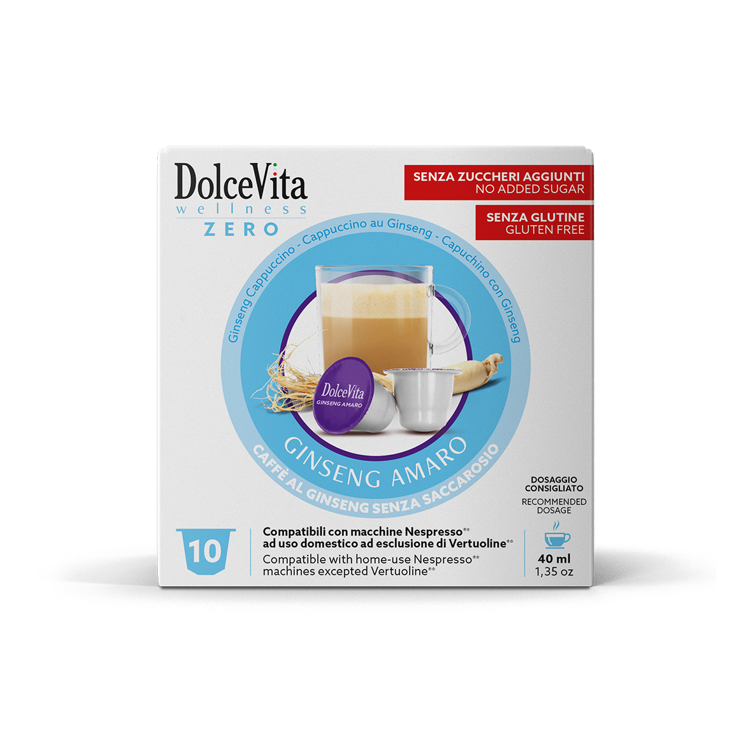 DolceVita Ginseng Amaro Compatibili Nespresso®* (80 capsule)