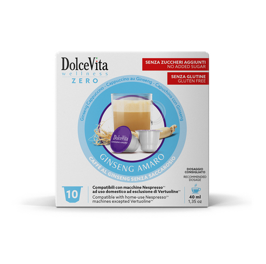 DolceVita Ginseng Amaro Compatibili Nespresso®* (80 capsule)