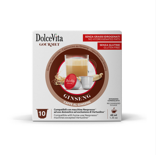 DolceVita Ginseng per Nespresso®* (80 capsule)