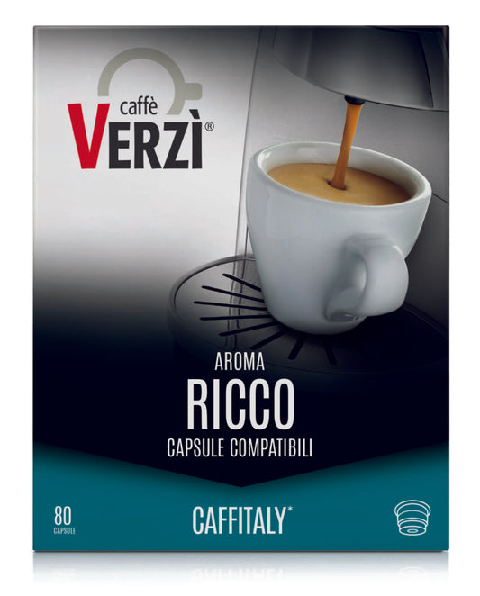 Caffè Verzì Aroma Ricco per Caffitaly®* (80 capsule)