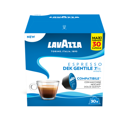 Lavazza Espresso Dek Gentile compatibile Nescafè® Dolce Gusto® (90 capsule)