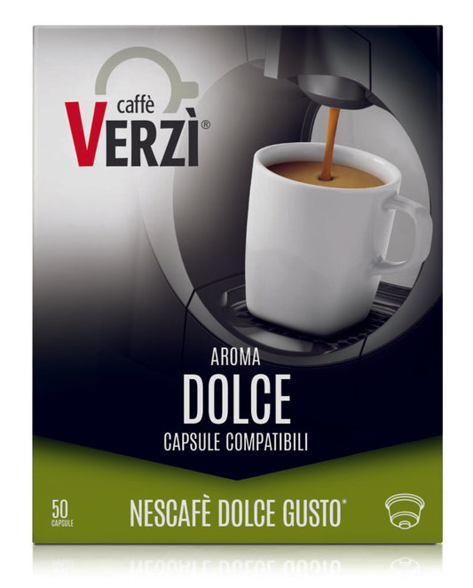 Caffè Verzì Aroma Dolce per Nescafè®* Dolce Gusto®* (100 capsule)