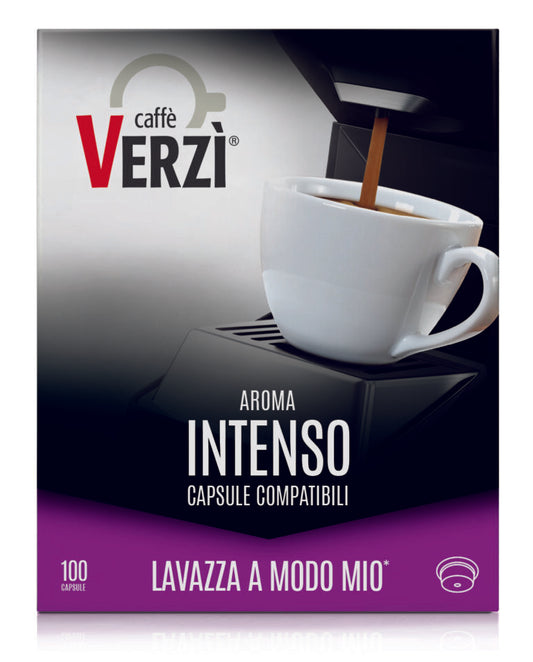 Caffè Verzì Aroma Intenso per Lavazza®* A Modo Mio®* (100 capsule)
