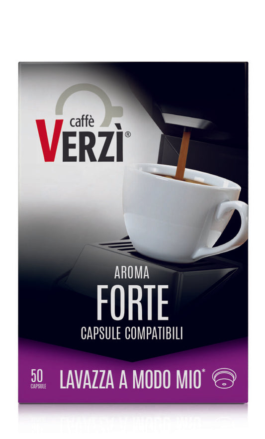 Caffè Verzì Aroma Forte per Lavazza®* A Modo Mio®* (100 capsule)