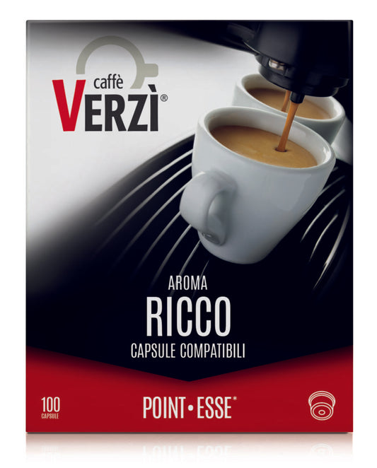 Caffè Verzì Aroma Ricco per Espresso Point®* (100 capsule)