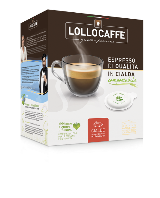 Lollo Caffè Miscela NERA (100 cialde ESE 44mm)