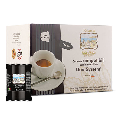 Caffè ToDa Gattopardo Gusto DAKAR per Uno System®* (100 capsule)