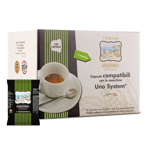 Caffè ToDa Gattopardo Gusto INSONNIA per Uno System®* (100 capsule)