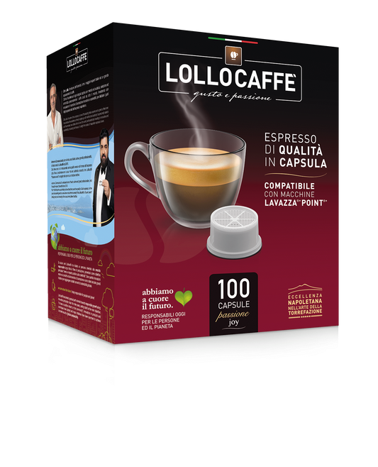 Lollo Caffè Miscela DEK per Espresso Point®* (100 capsule)